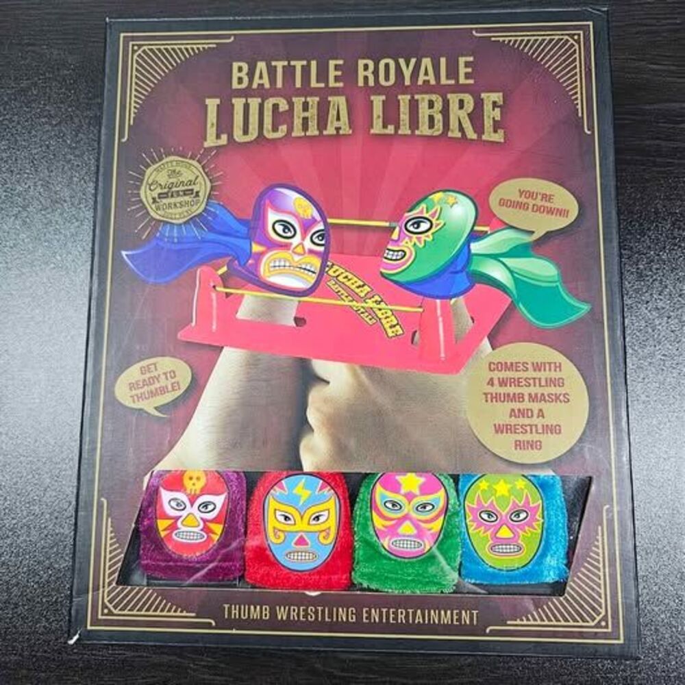 Battle Royale Lucha Libre Thumb Wrestling Game | New